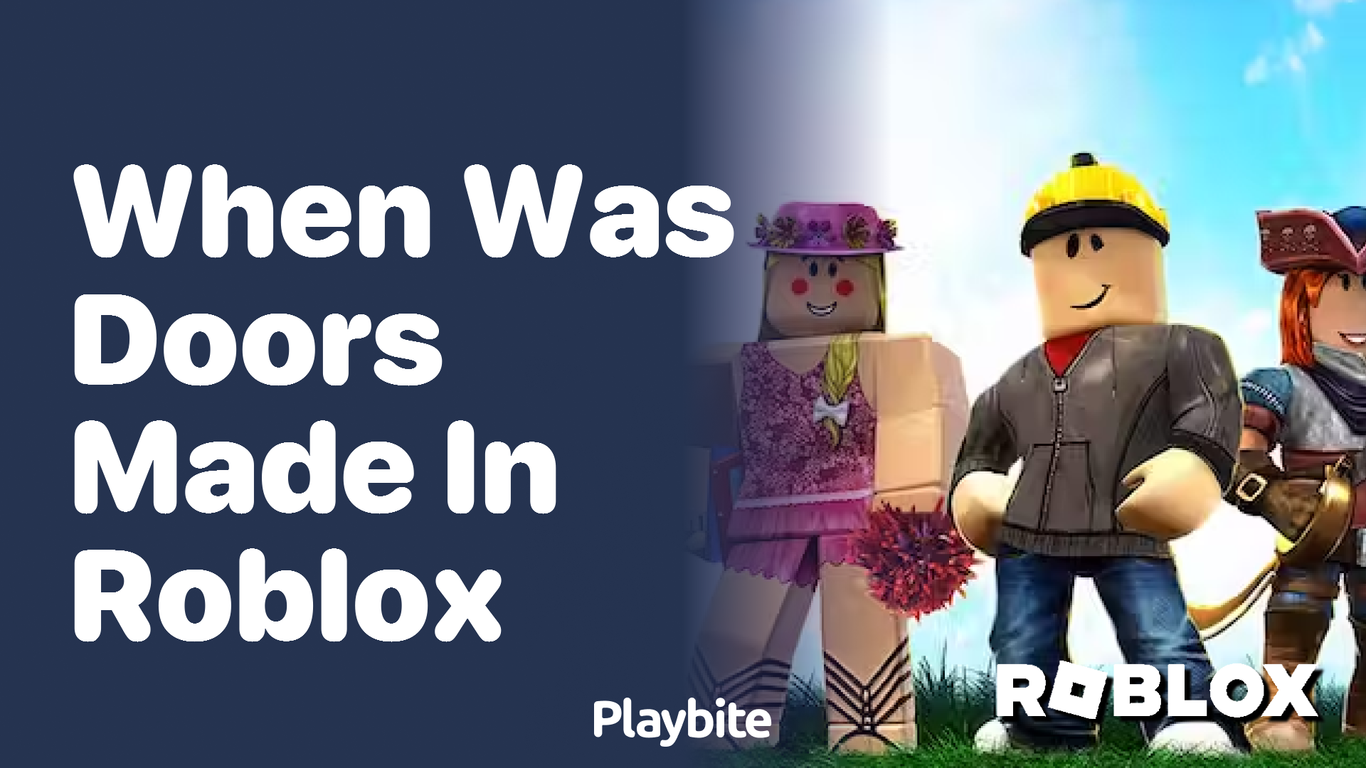 When Was Doors Made in Roblox?