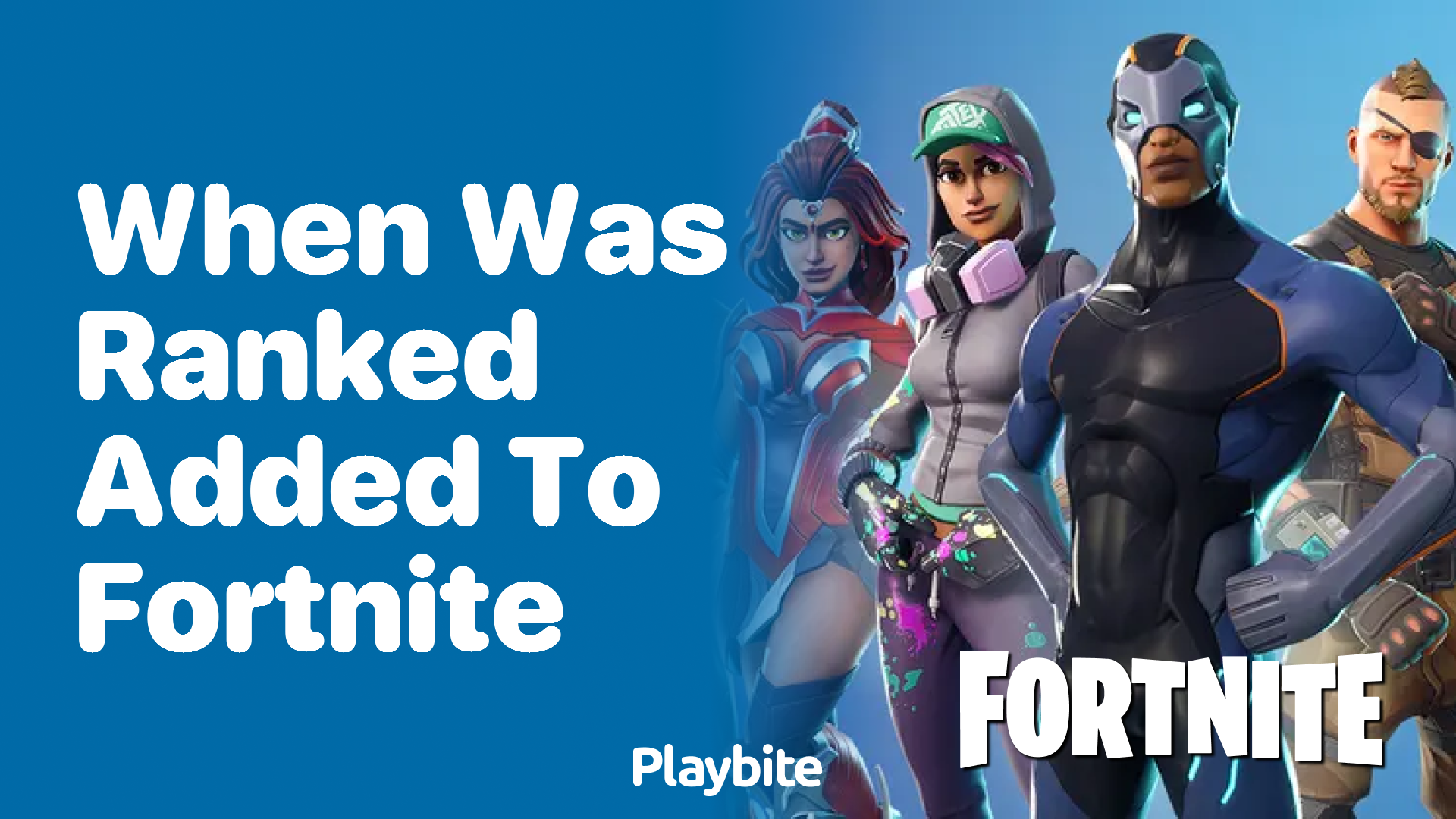 When was ranked mode added to Fortnite?