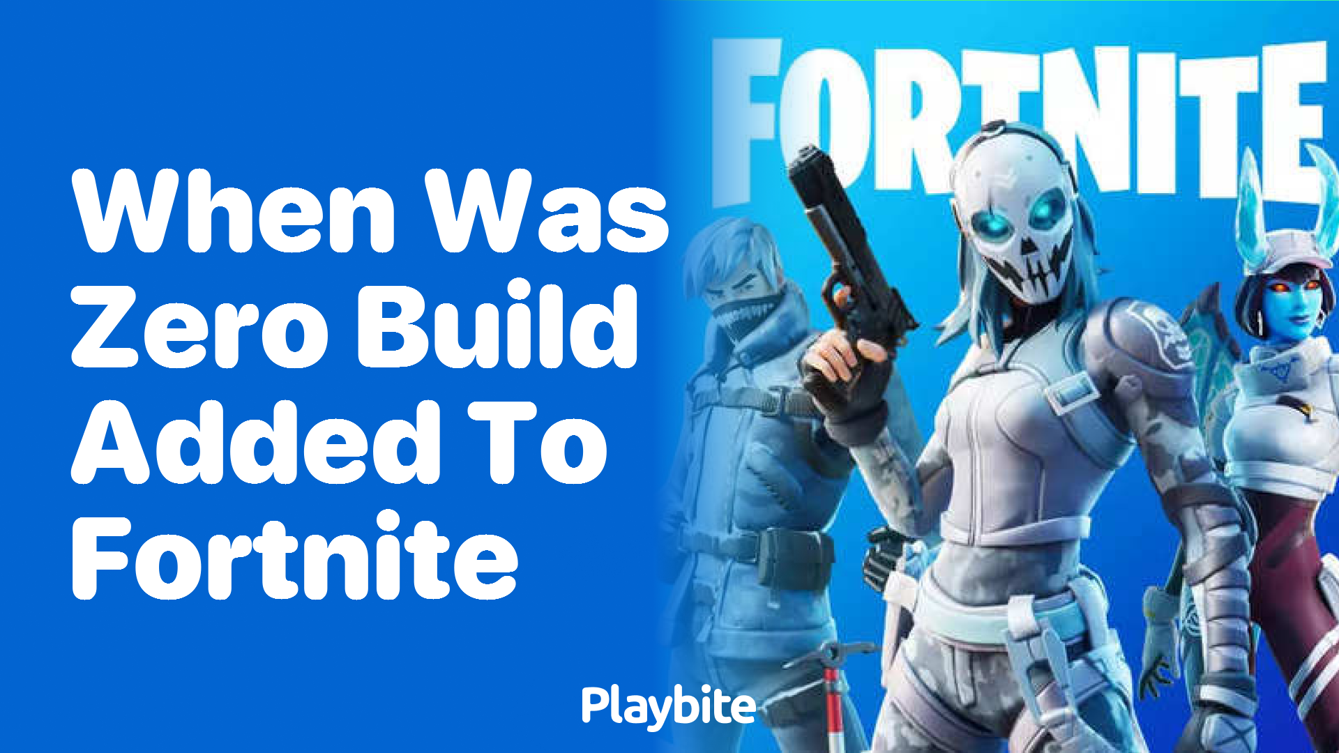 When Was Zero Build Added to Fortnite?