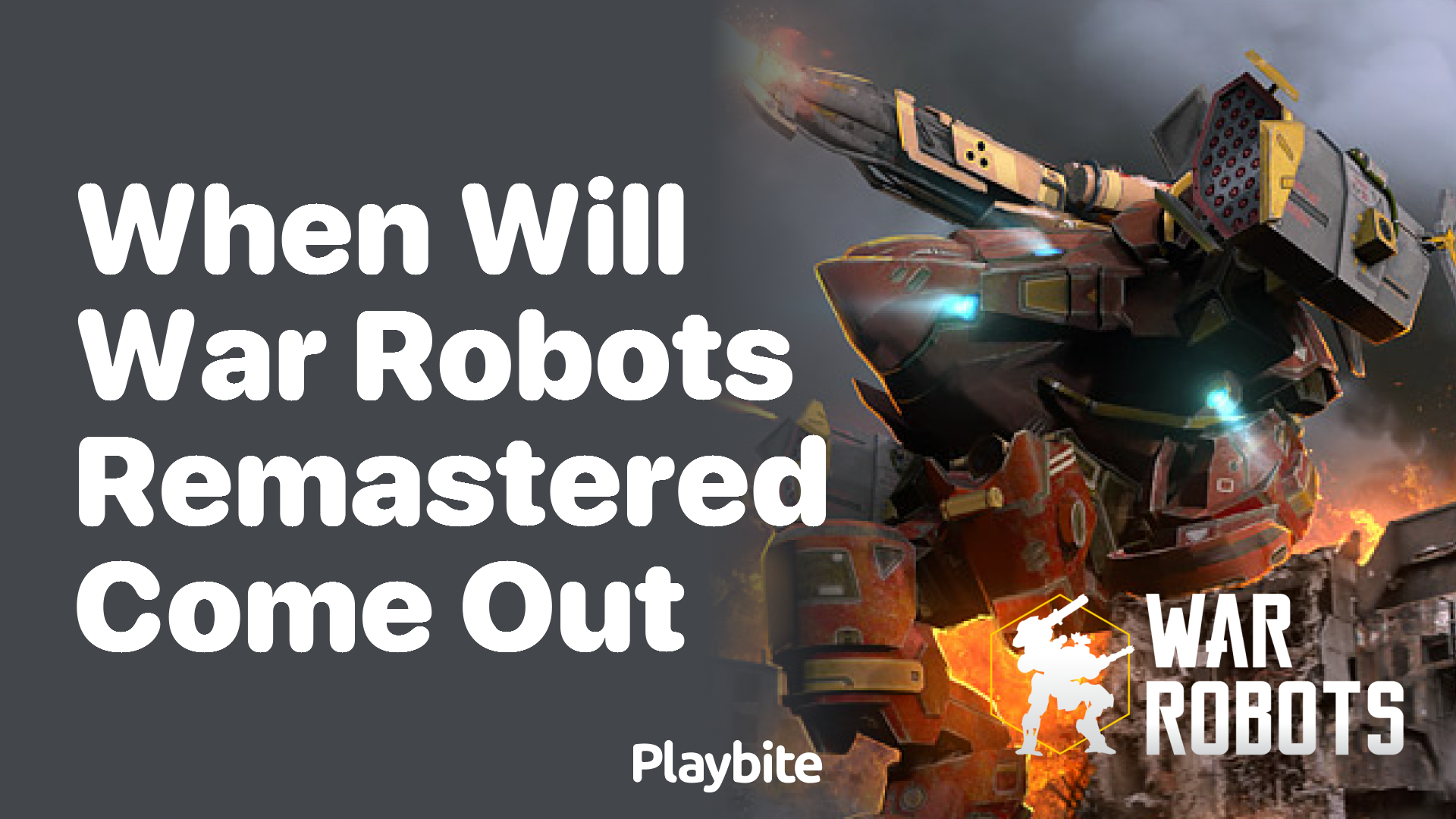 When Will War Robots Remastered Be Released?