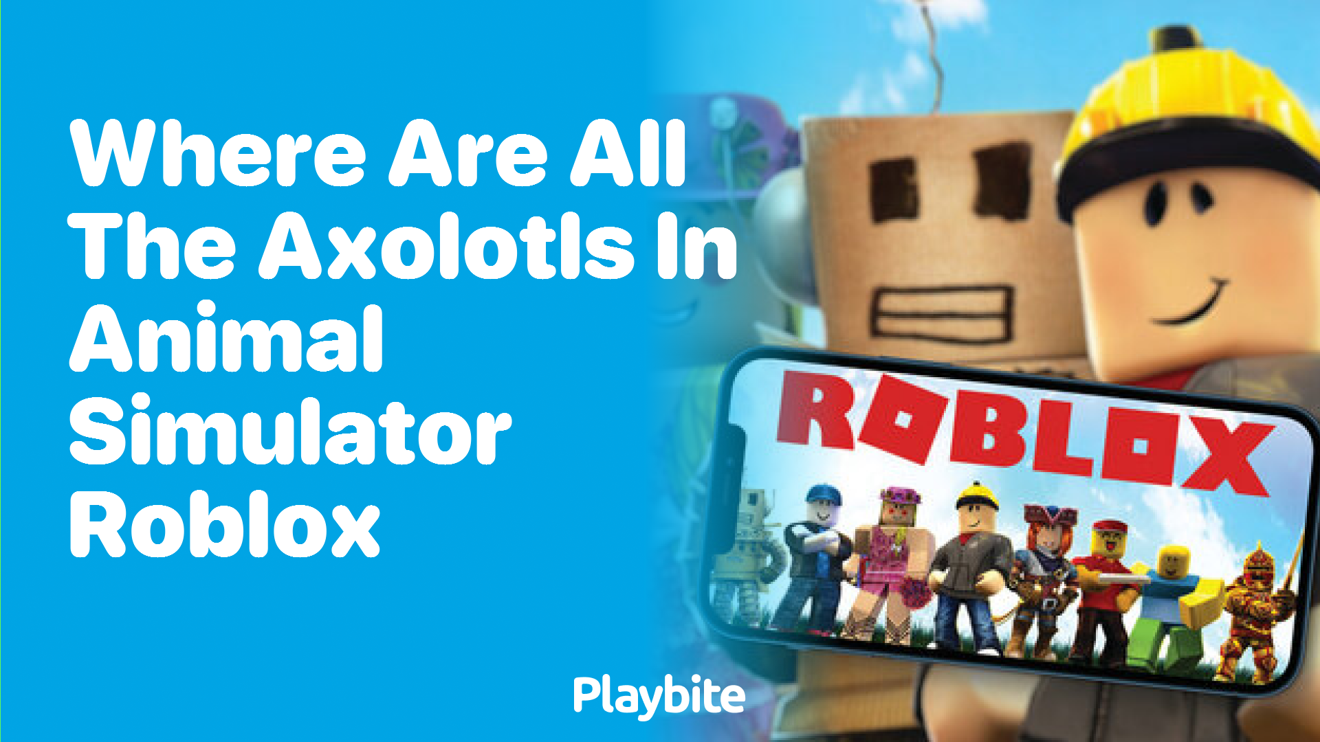 Where Are All the Axolotls in Animal Simulator Roblox?