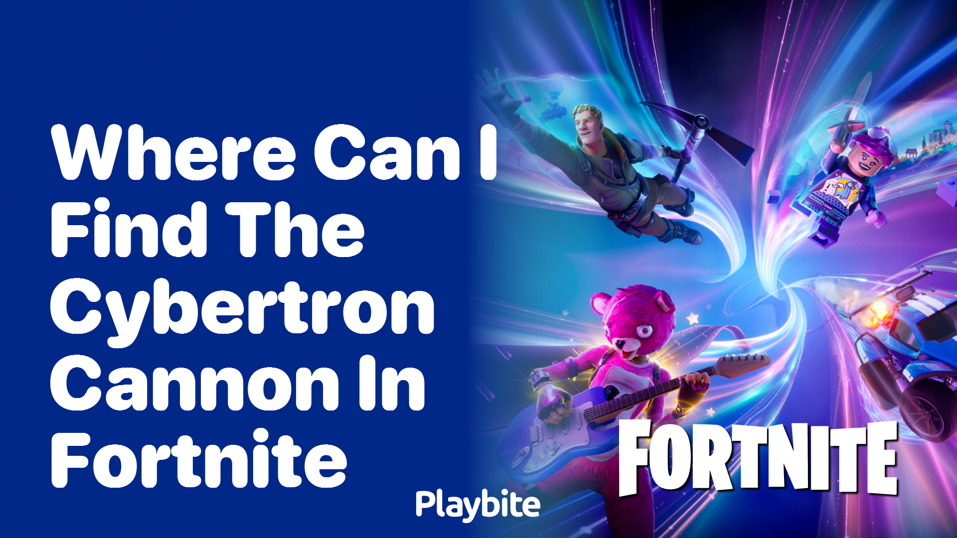 Where Can I Find the Cybertron Cannon in Fortnite?