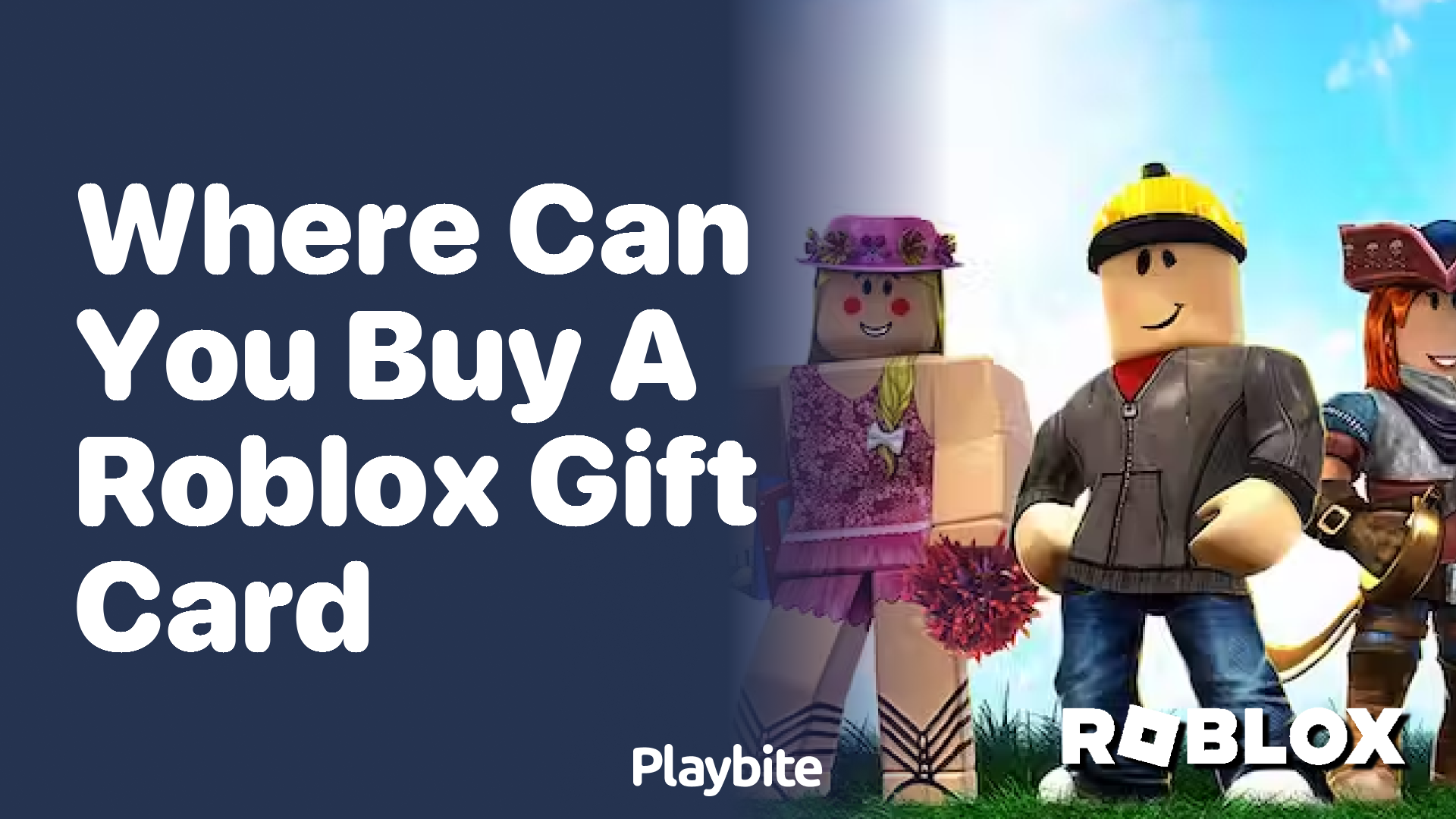 Where Can You Buy a Roblox Gift Card?