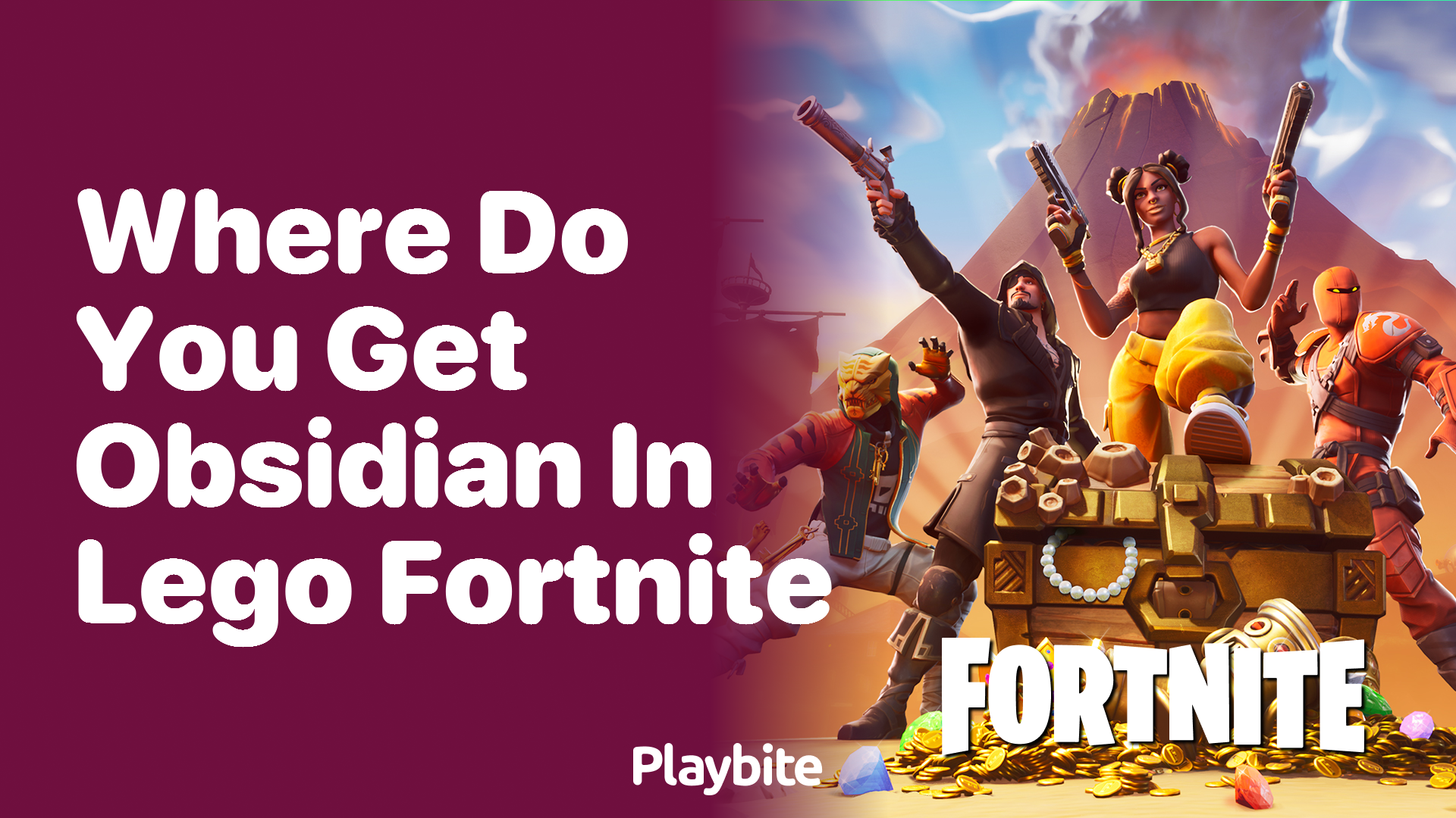 Where Do You Get Obsidian in LEGO Fortnite?