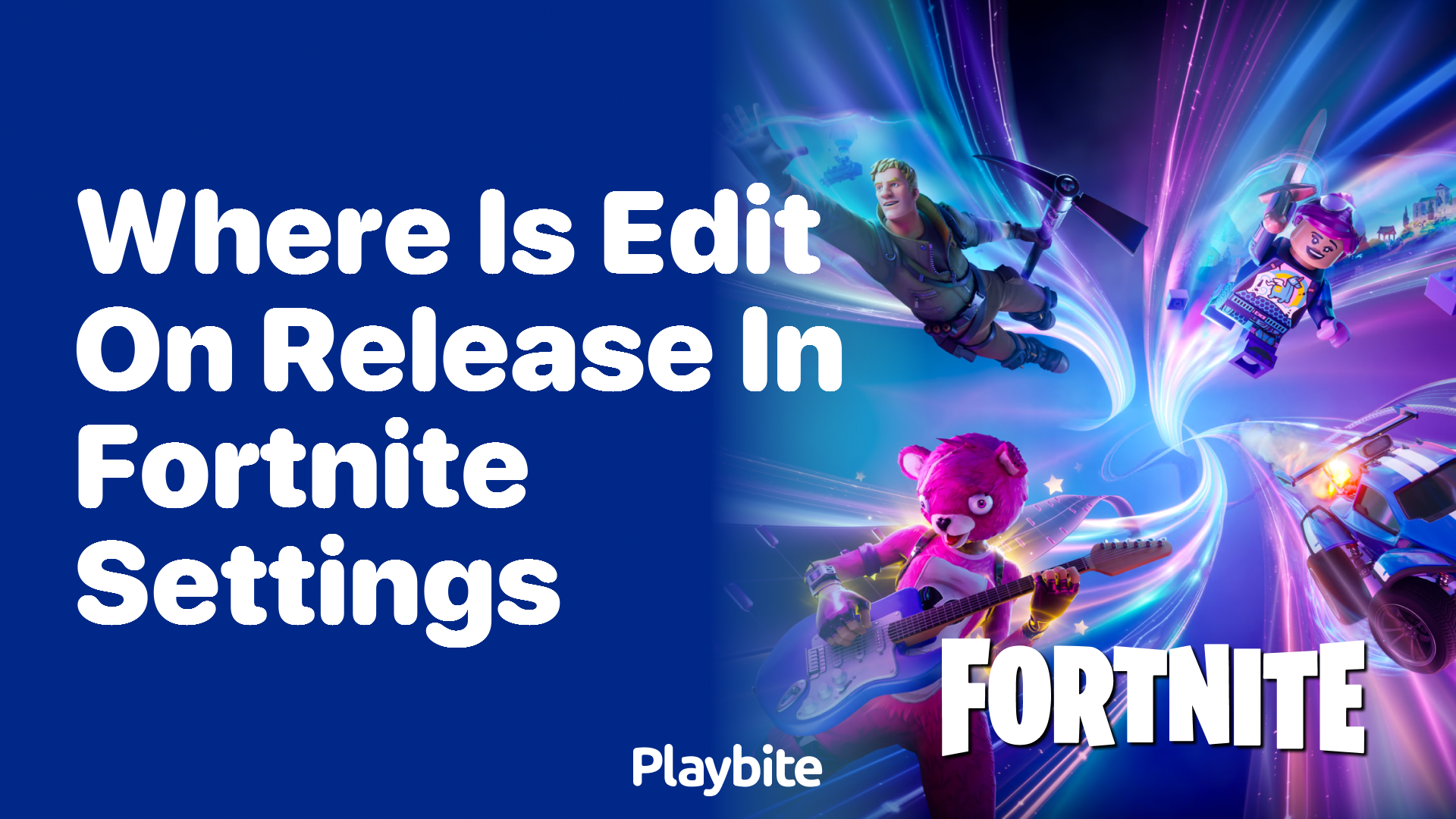 Where Is &#8216;Edit on Release&#8217; in Fortnite Settings? Easy Guide
