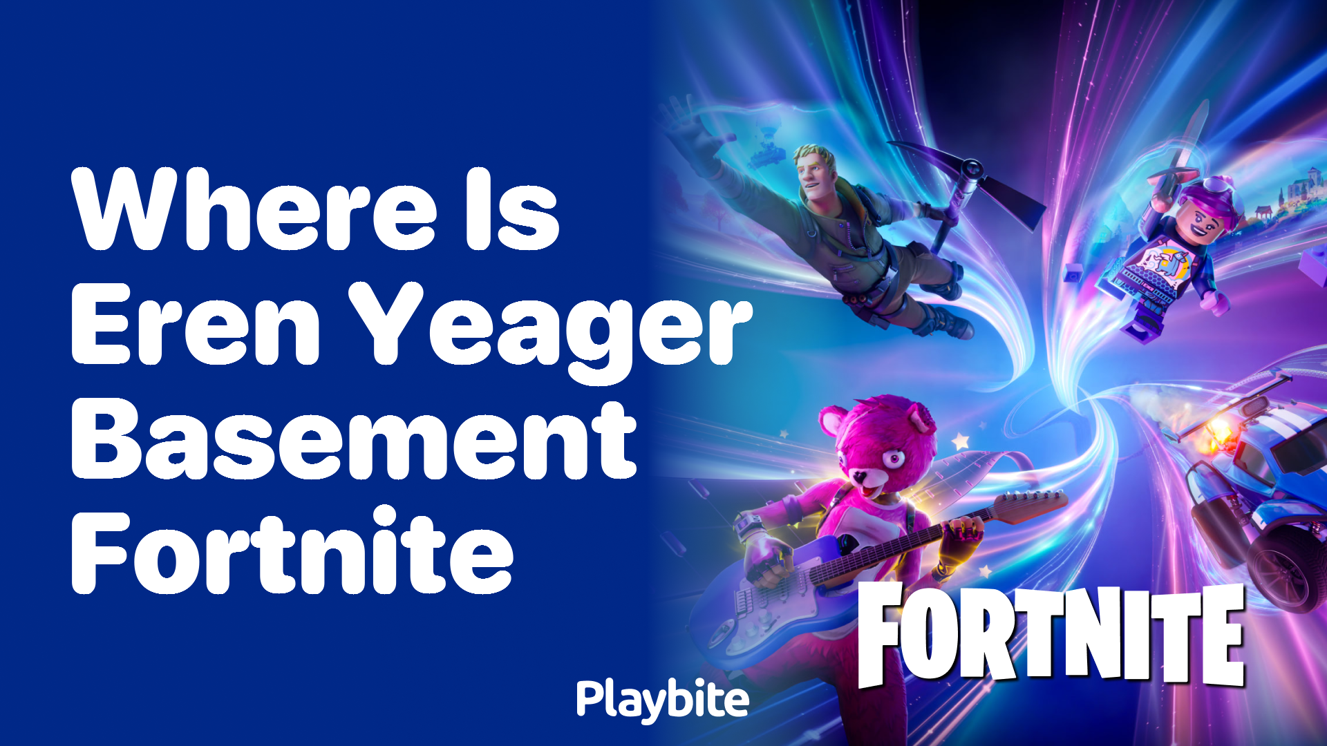 Where is Eren Yeager’s Basement in Fortnite?