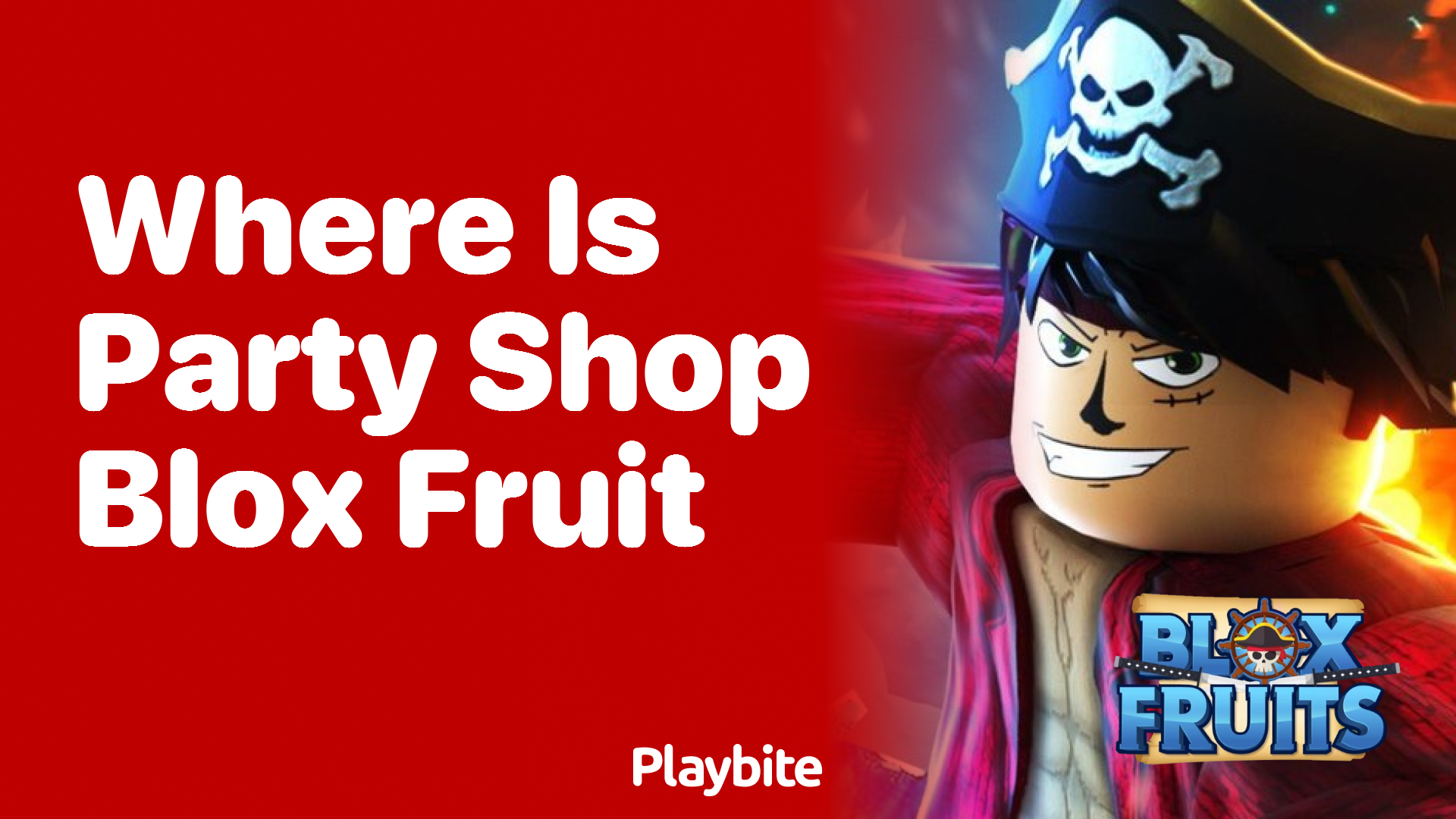 Where is the Party Shop in Blox Fruit?