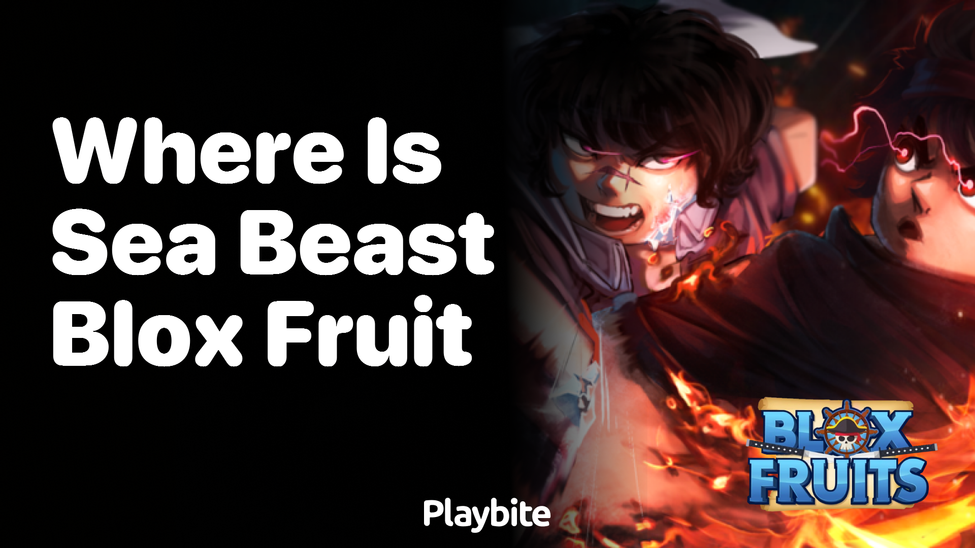 Where is Sea Beast in Blox Fruit?