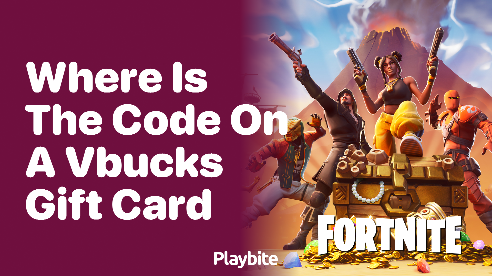 Where Is the Code on a V-Bucks Gift Card?