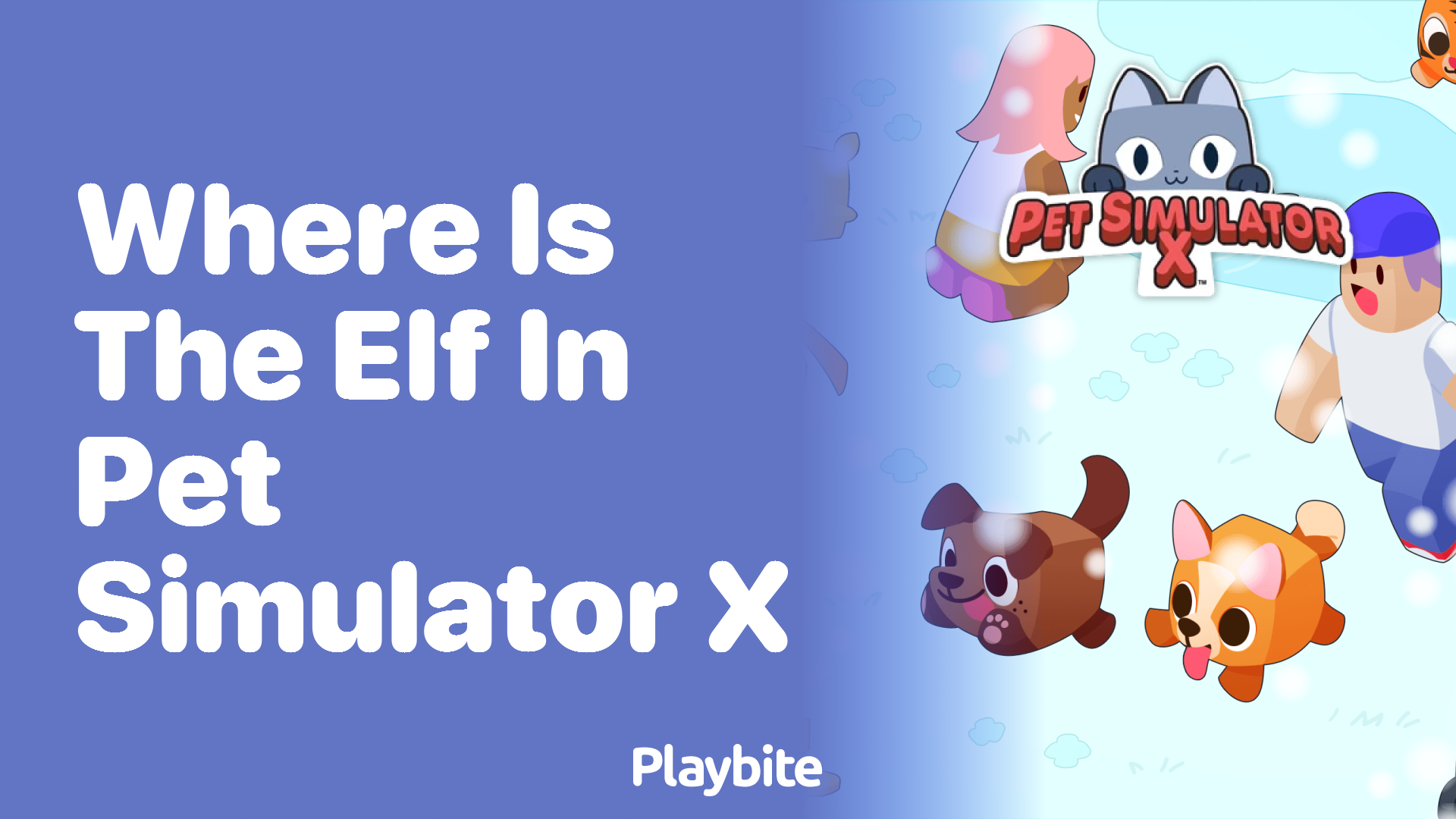 Where is the Elf in Pet Simulator X?