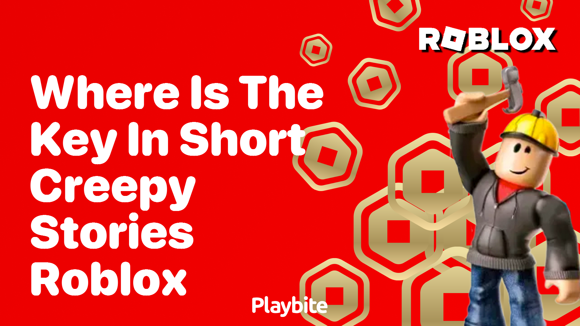Finding the Key in Short Creepy Stories on Roblox