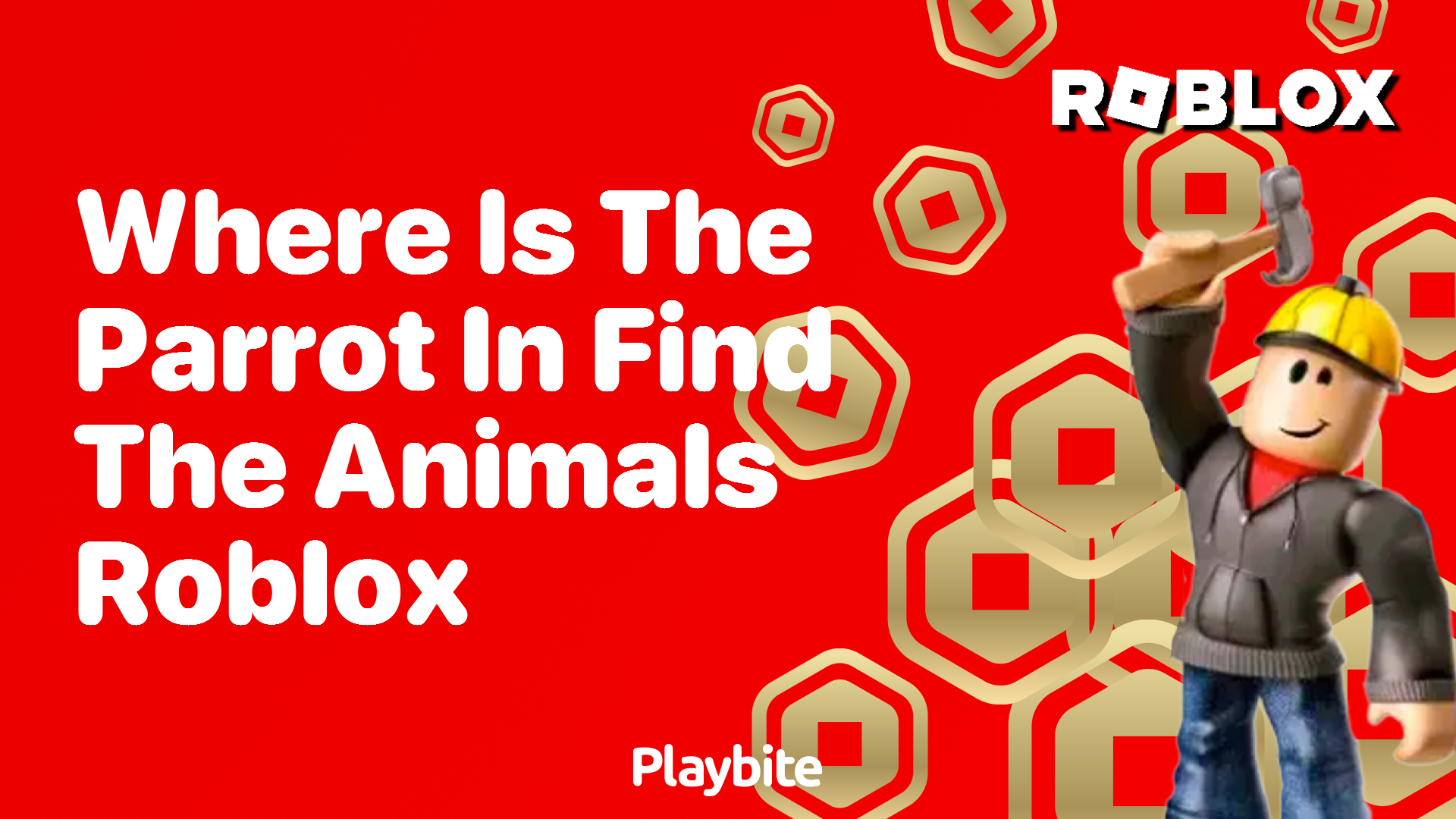 Where Is the Parrot in Find the Animals Roblox?