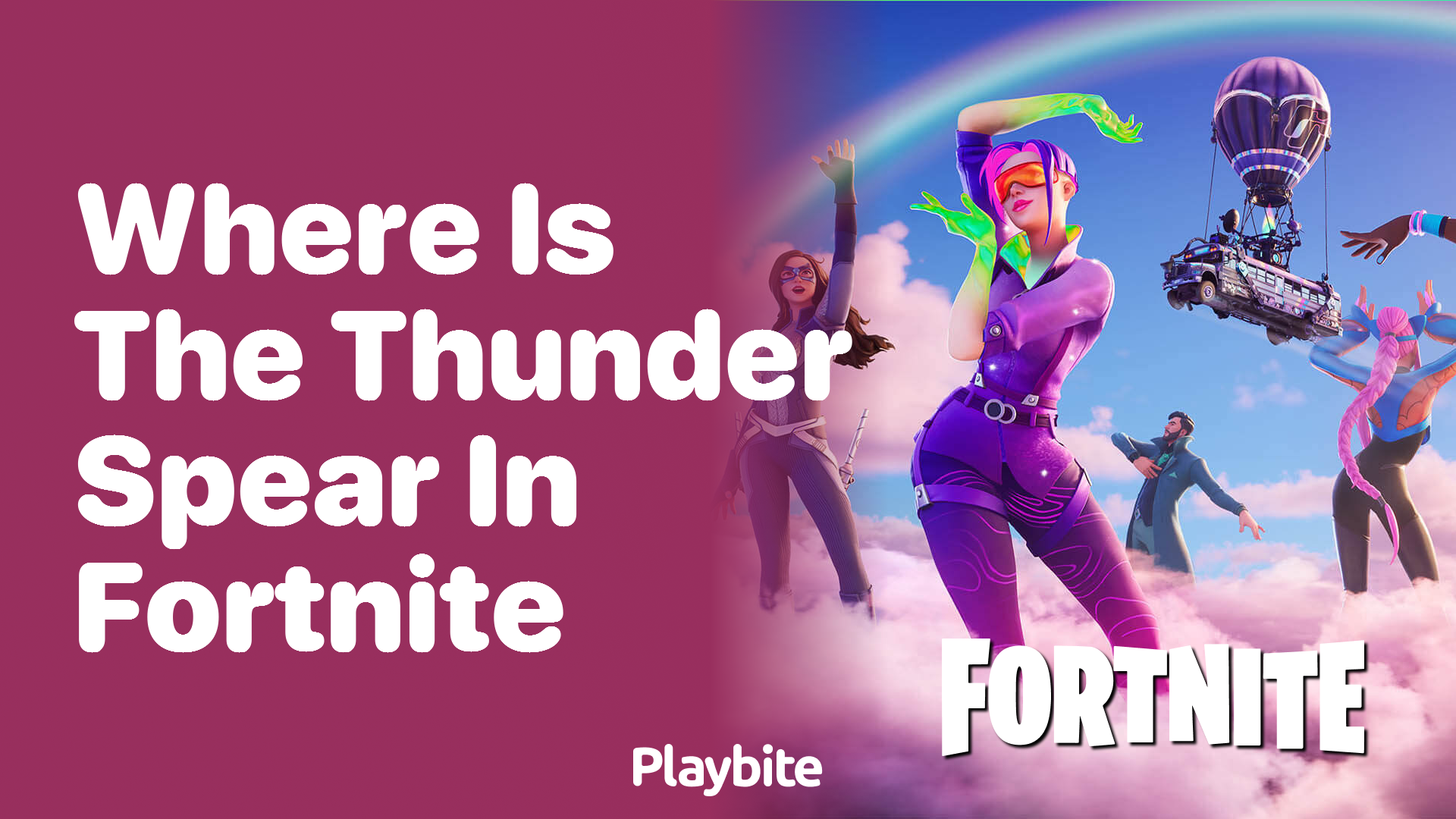 Where is the Thunder Spear in Fortnite? Find Out Here!
