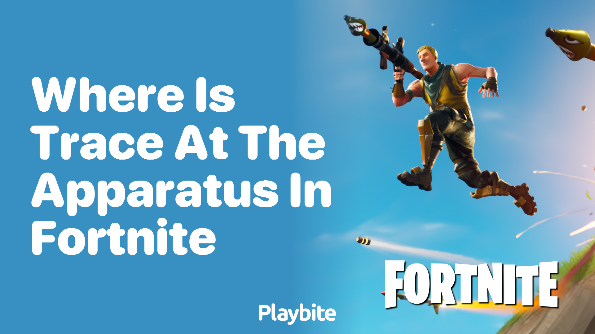 Where is Trace at the Apparatus in Fortnite?