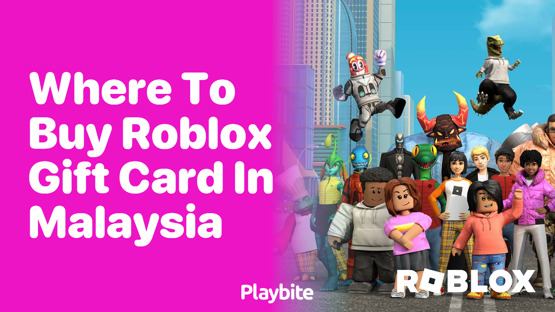 Where to Buy Roblox Gift Card in Malaysia
