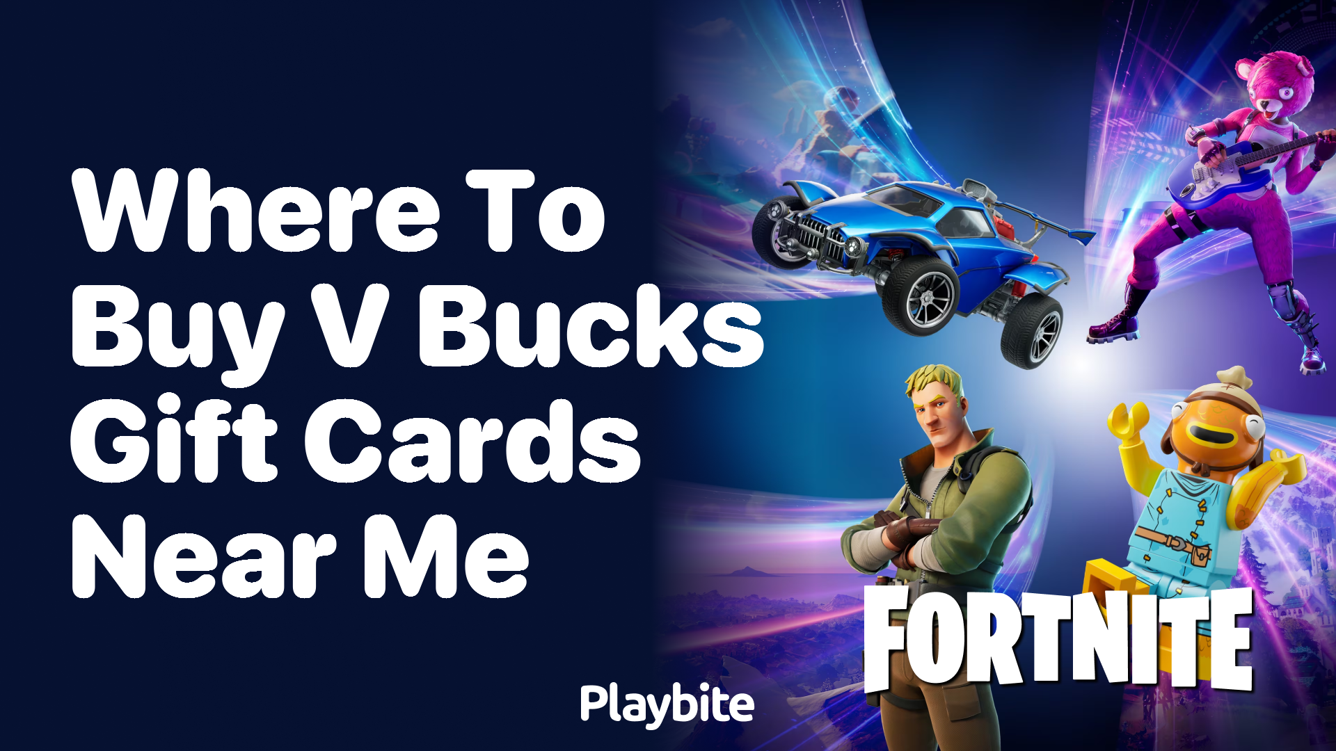 Where to Buy V-Bucks Gift Cards Near Me