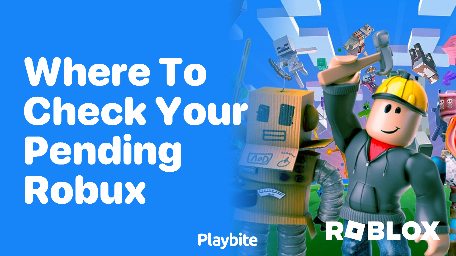 Where to Check Your Pending Robux in Roblox