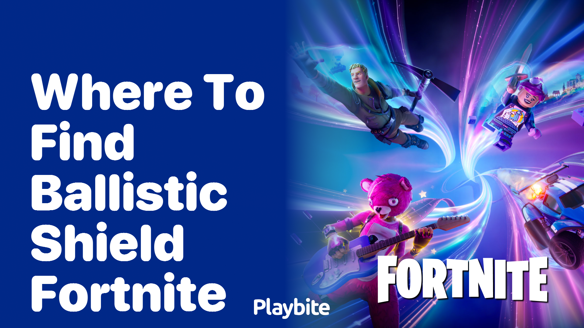 Where to Find Ballistic Shield in Fortnite