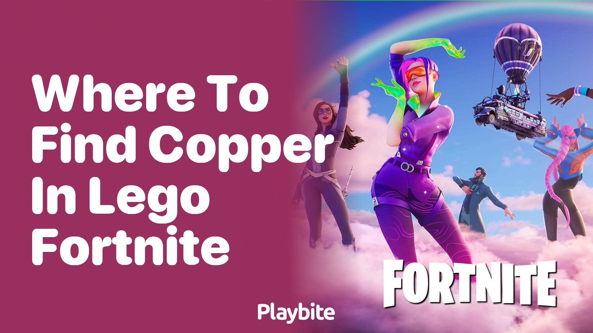 Where to Find Copper in LEGO Fortnite?