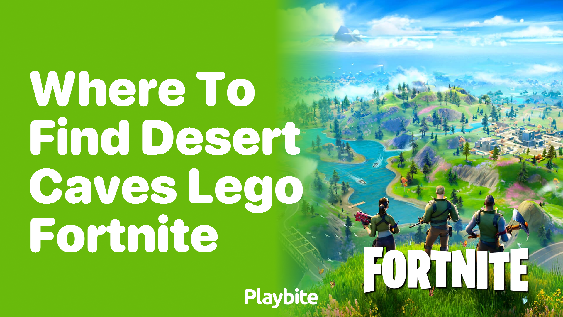 Where to Find Desert Caves in LEGO Fortnite