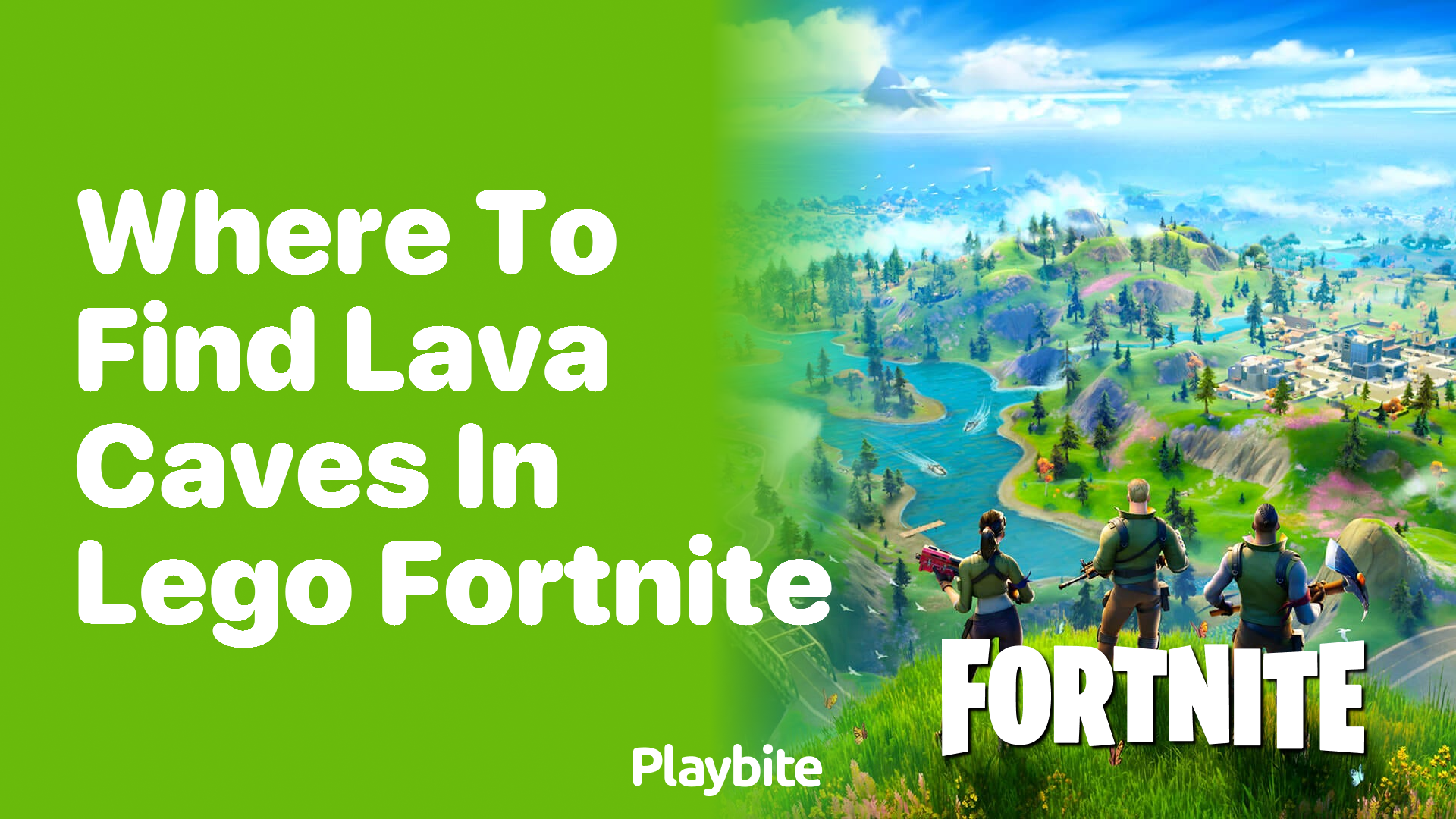 Where to Find Lava Caves in LEGO Fortnite
