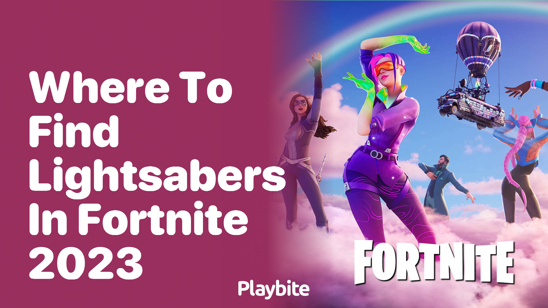Where to Find Lightsabers in Fortnite 2023
