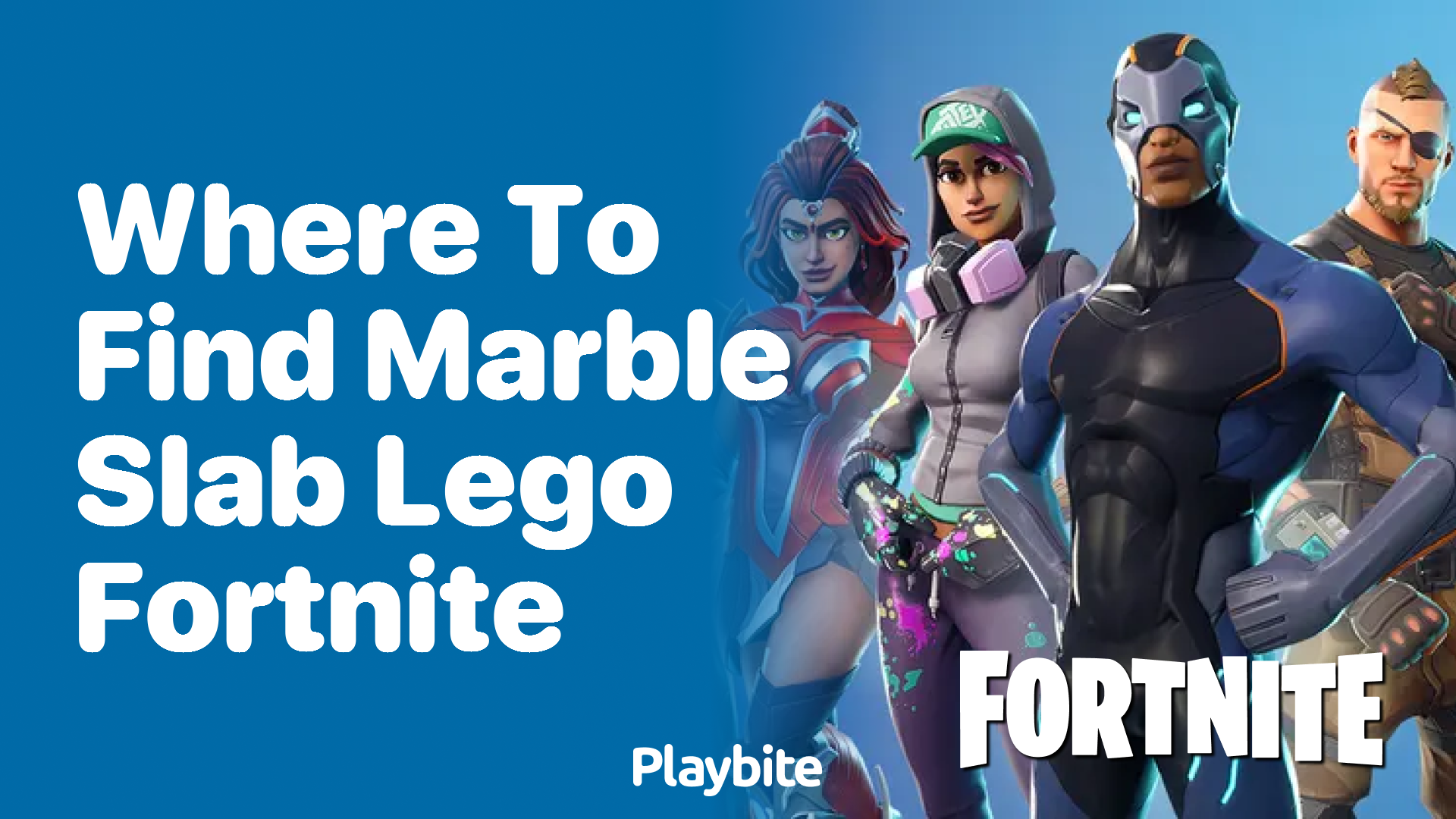Where to Find Marble Slab Lego Fortnite