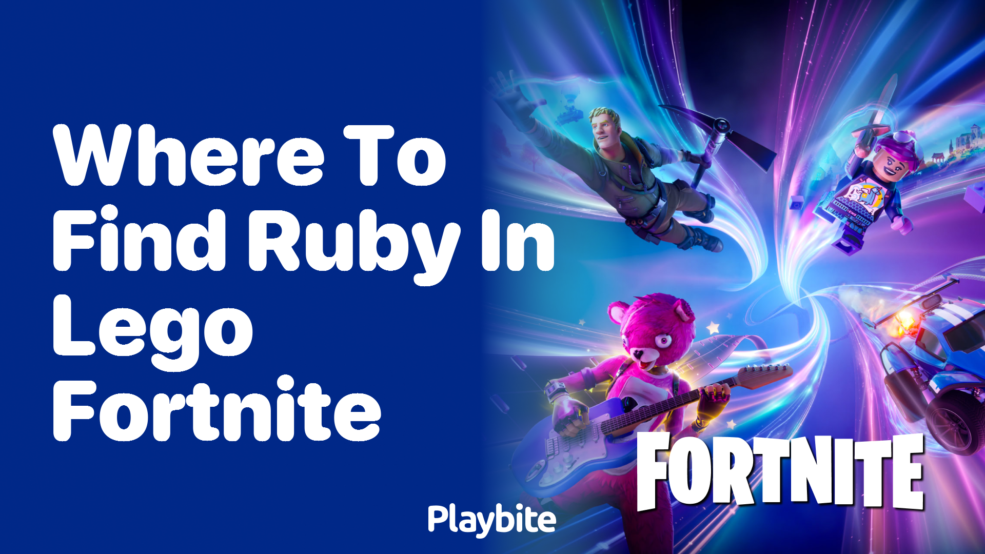 Where to Find Ruby in LEGO Fortnite