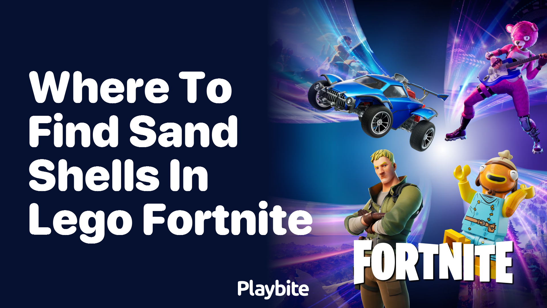 Where to Find Sand Shells in LEGO Fortnite
