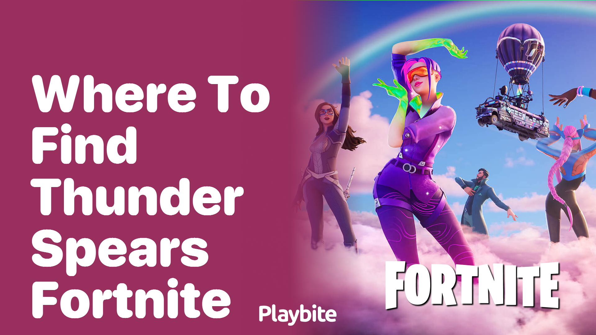 Where to Find Thunder Spears in Fortnite