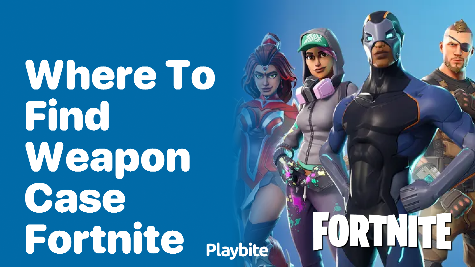 Where to Find Weapon Cases in Fortnite