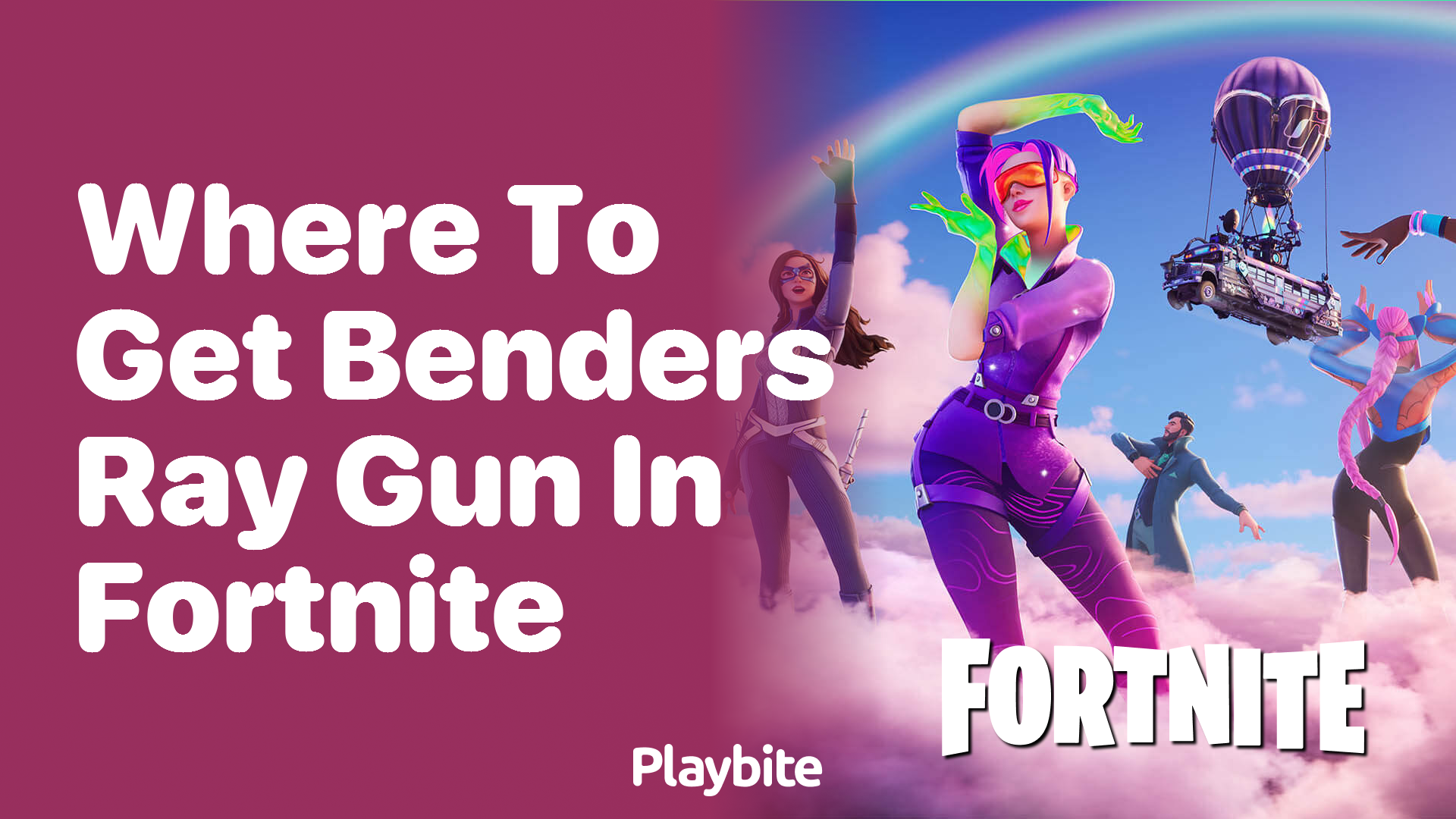 Where to Get Bender’s Ray Gun in Fortnite