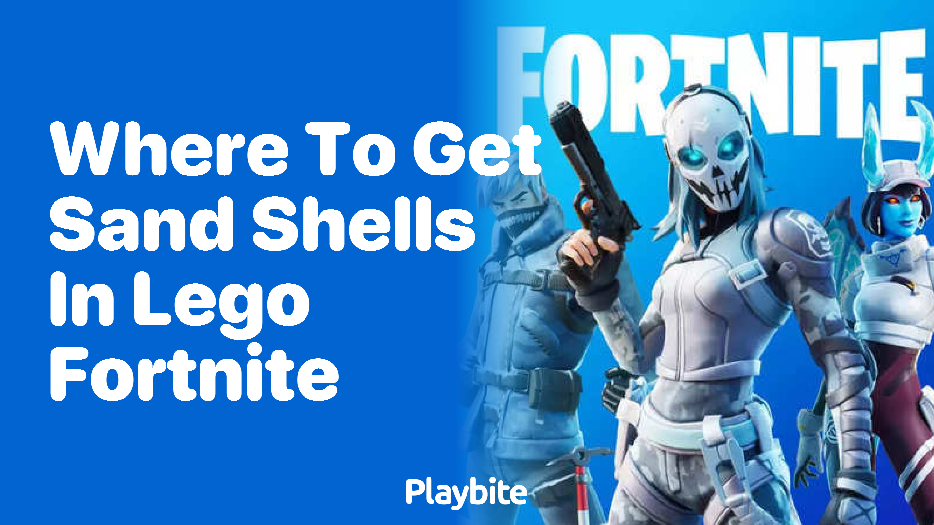 Where to Get Sand Shells in LEGO Fortnite?