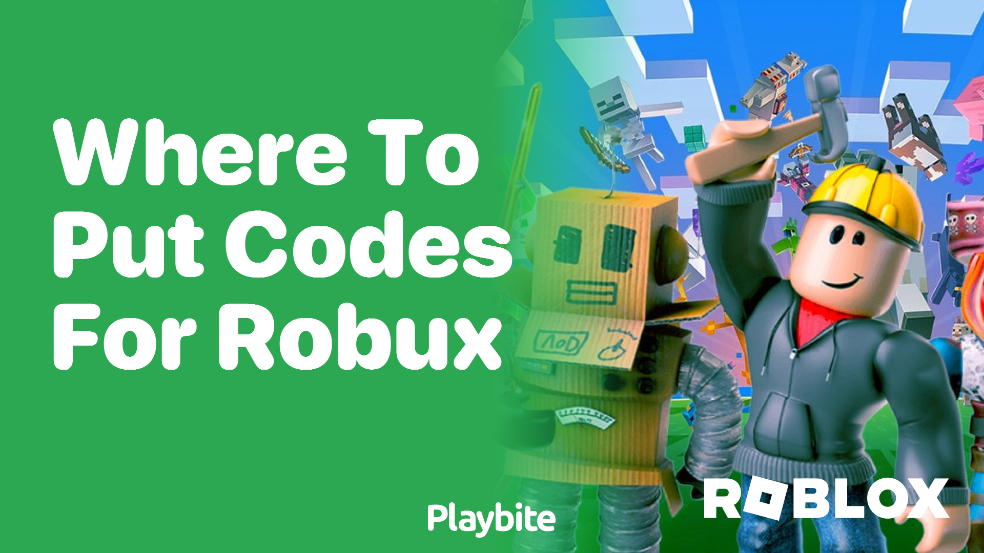Where to Put Codes for Robux: Your Quick Guide