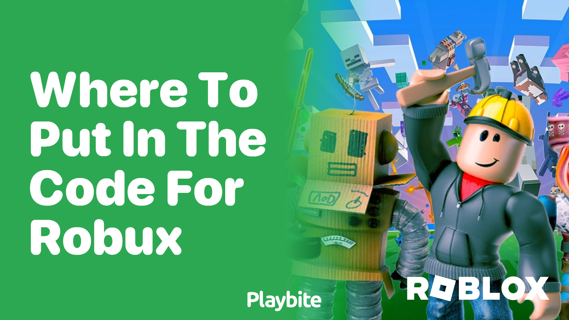 Where to Enter Your Code for Robux: A Quick Guide