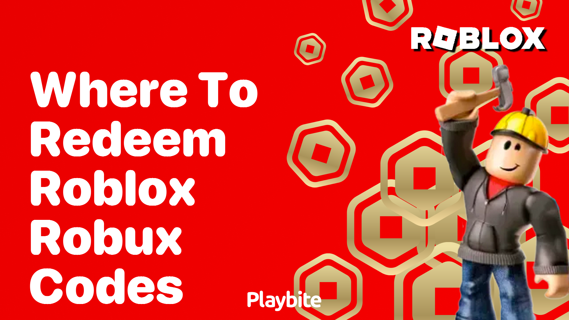 Where to Redeem Roblox Robux Codes: A Simple Guide - Playbite