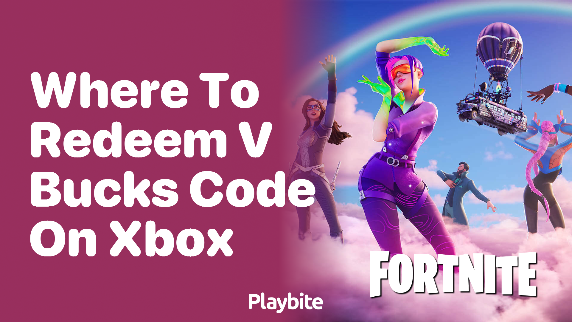 Where to Redeem V-Bucks Code on Xbox