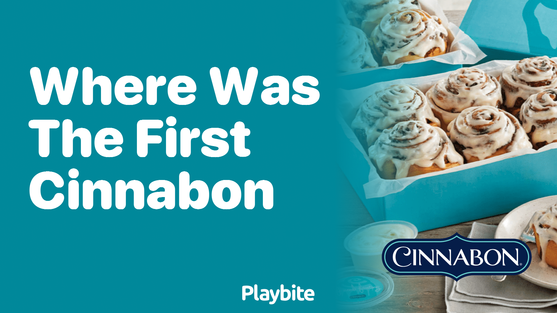 Where Was the First Cinnabon Located?