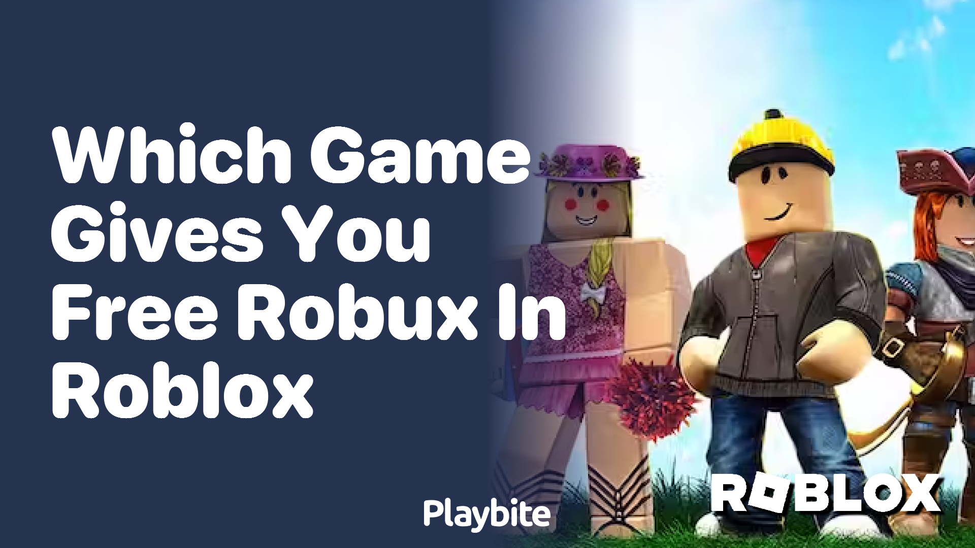 Which Game Gives You Free Robux in Roblox?