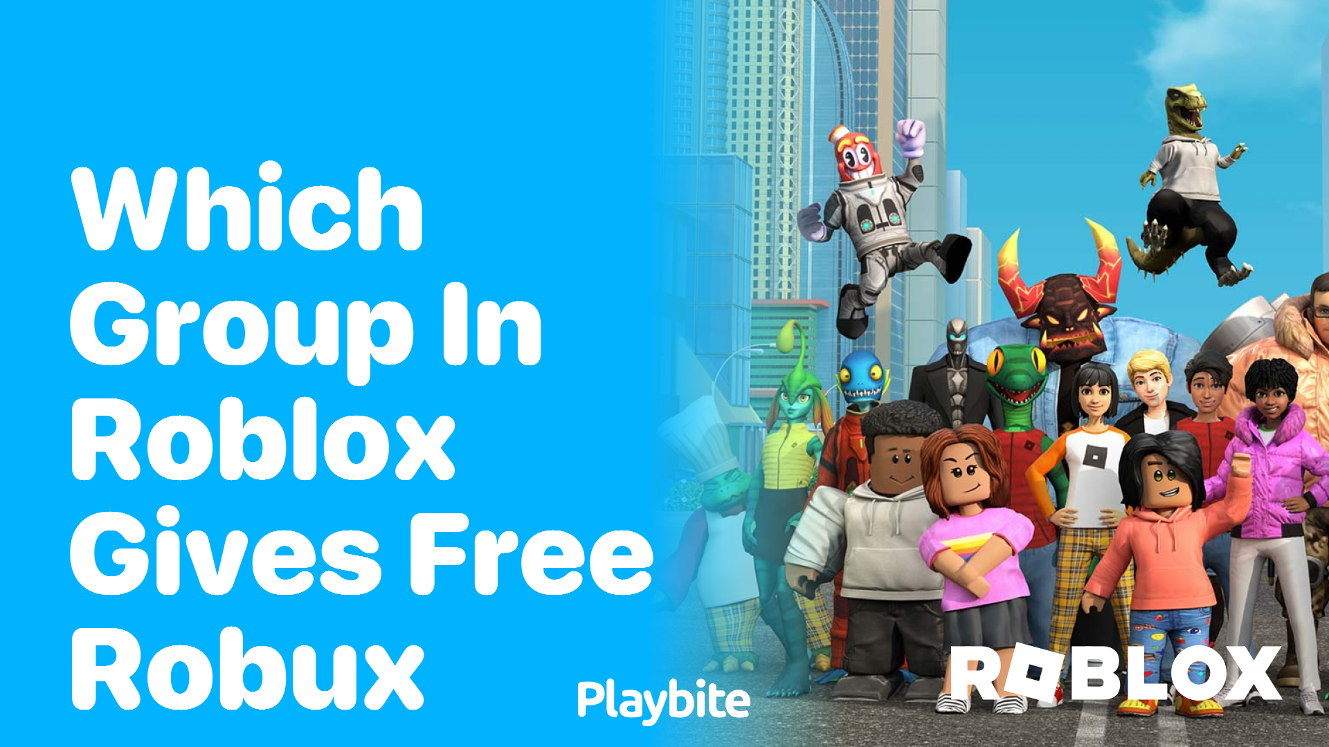Which group in Roblox gives free Robux?