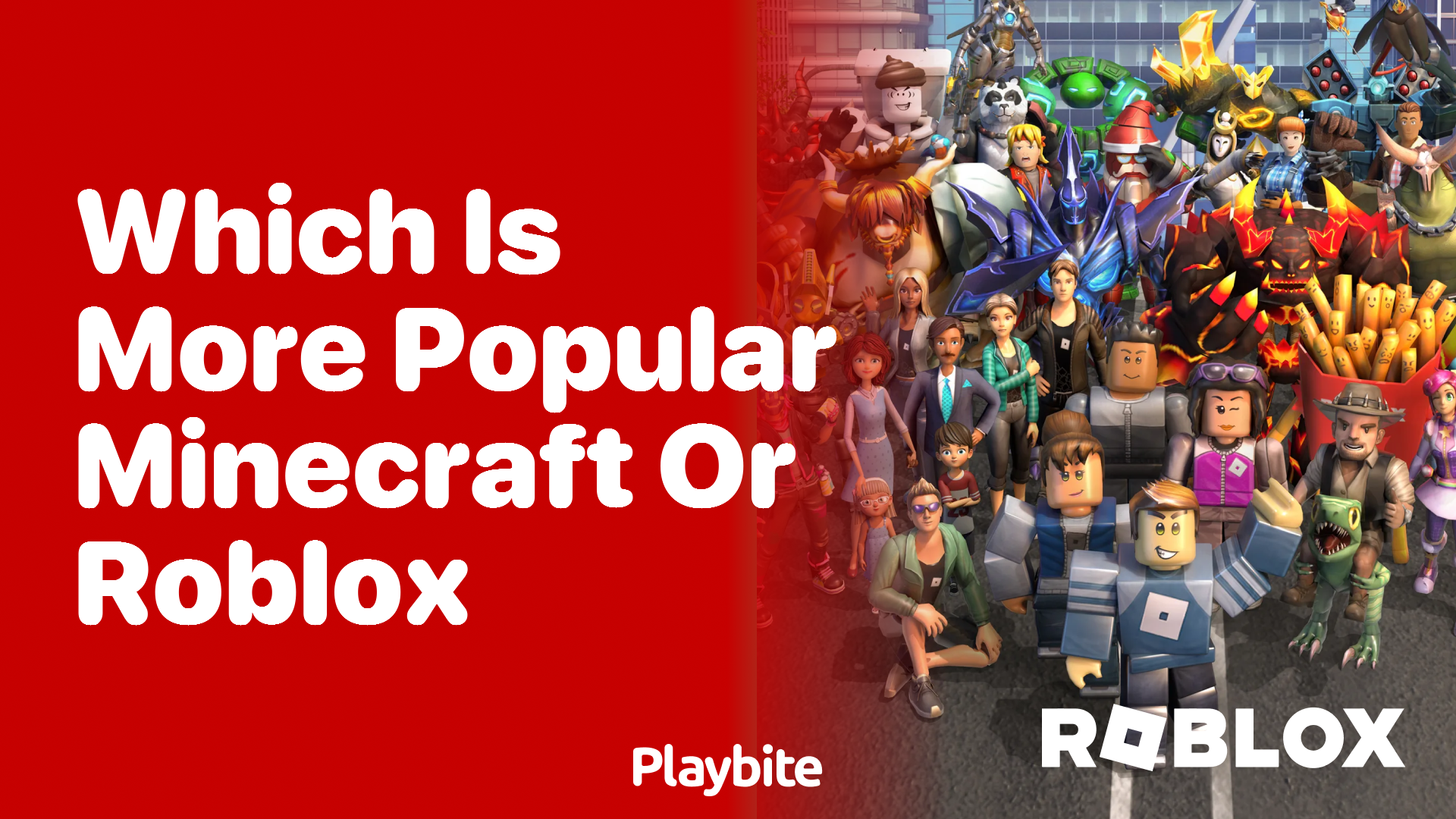 Which is More Popular: Minecraft or Roblox?