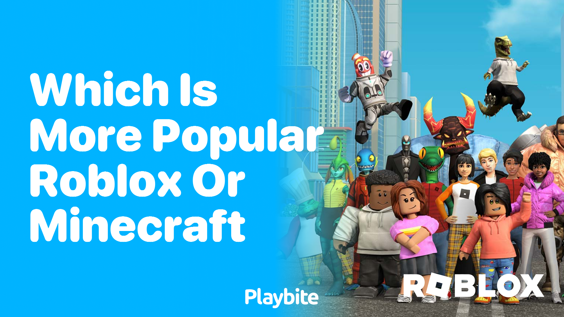 Which is More Popular: Roblox or Minecraft?