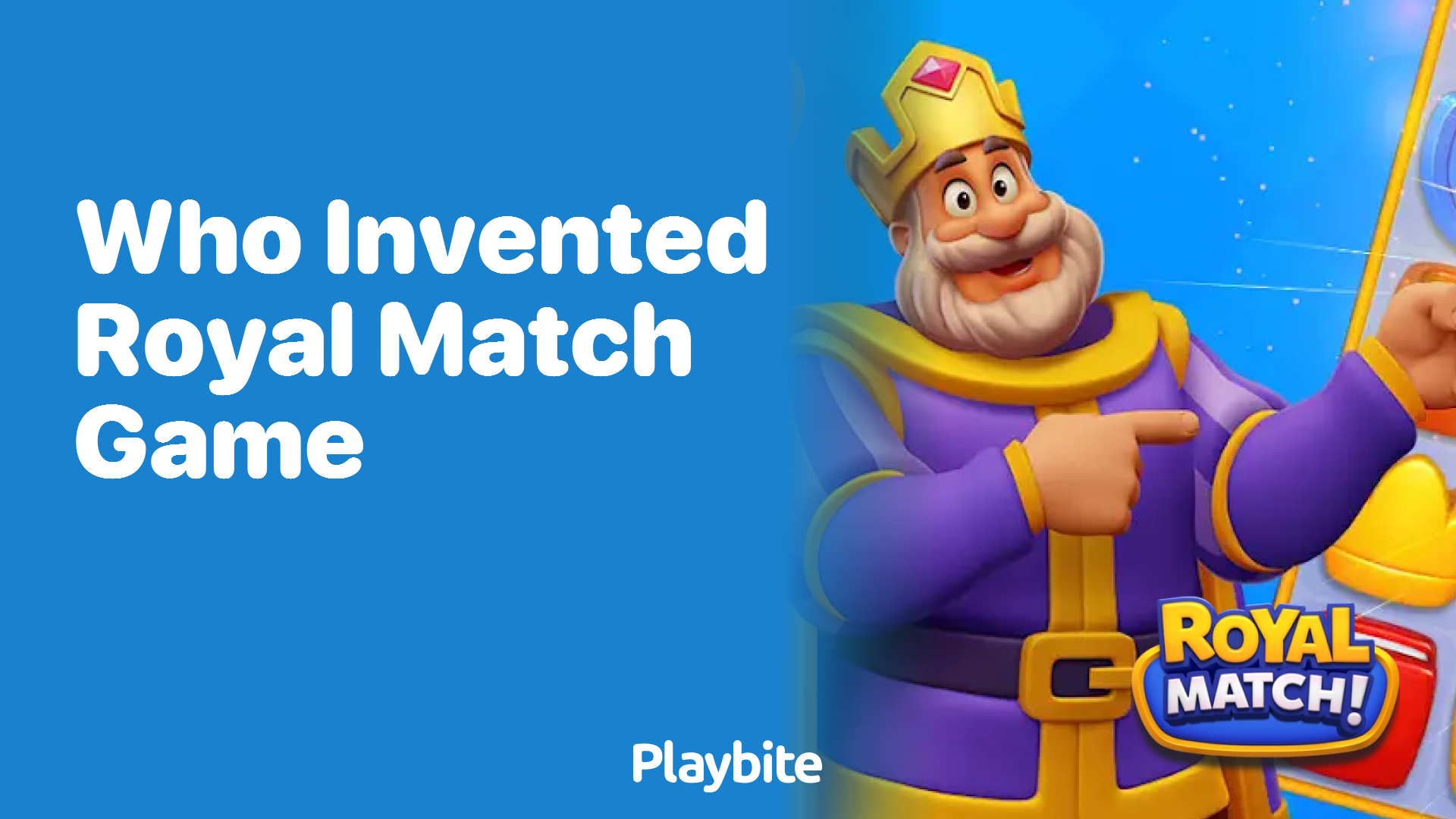 Who Invented the Royal Match Game?