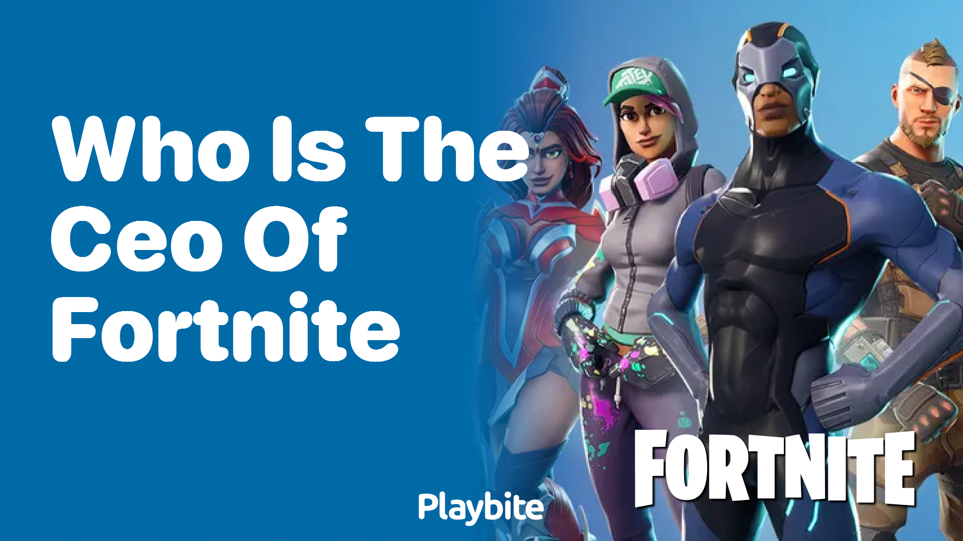Who is the CEO of Fortnite?