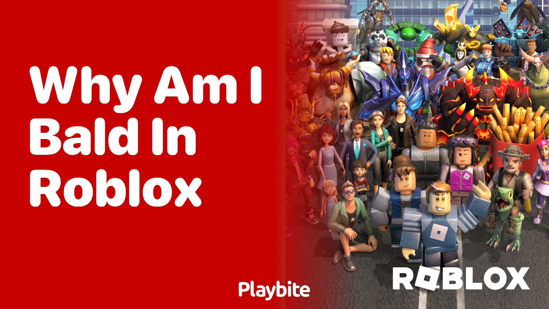 Why Am I Bald in Roblox?