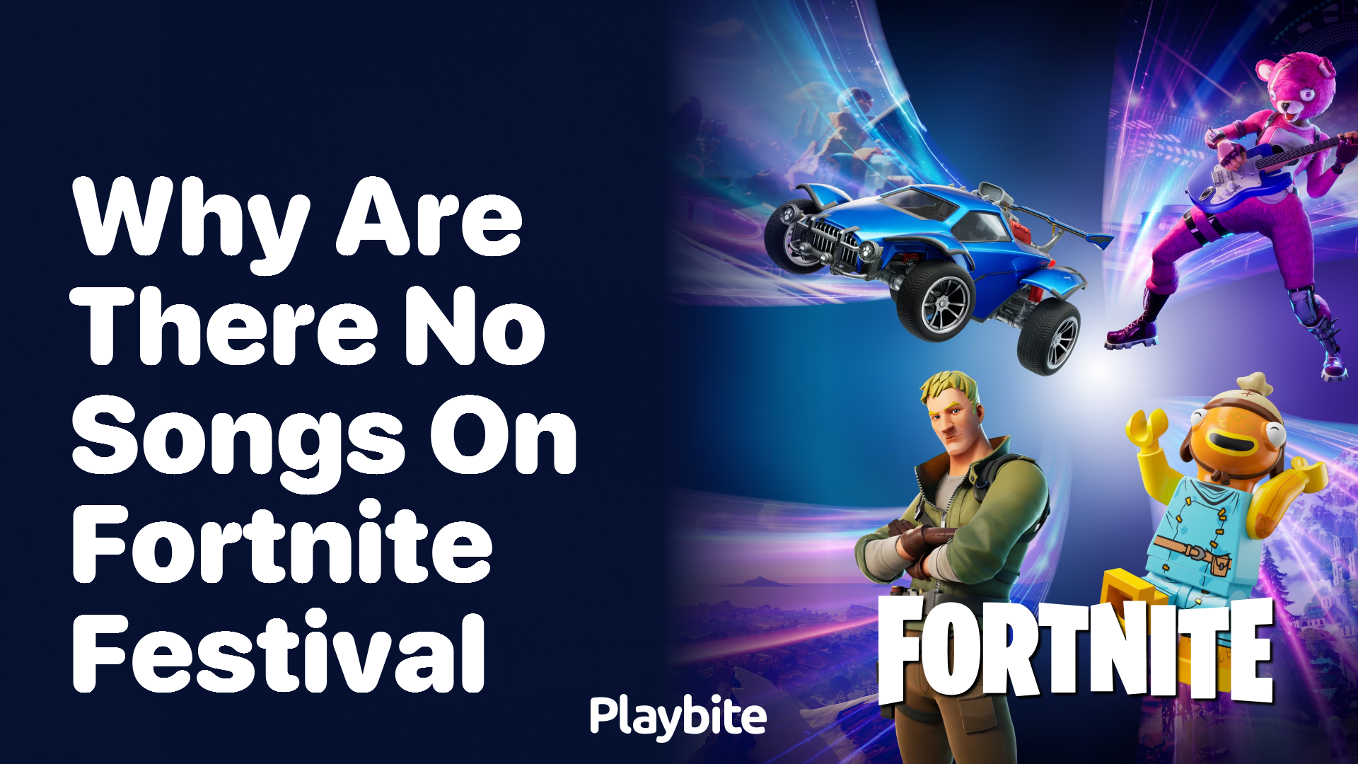 Why Are There No Songs on Fortnite Festival?