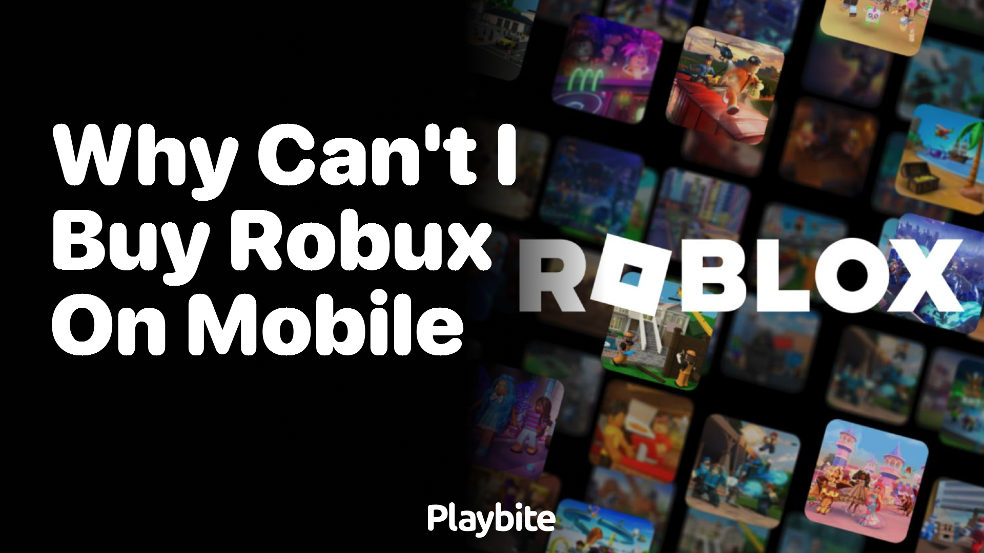 Why Can’t I Buy Robux on Mobile?