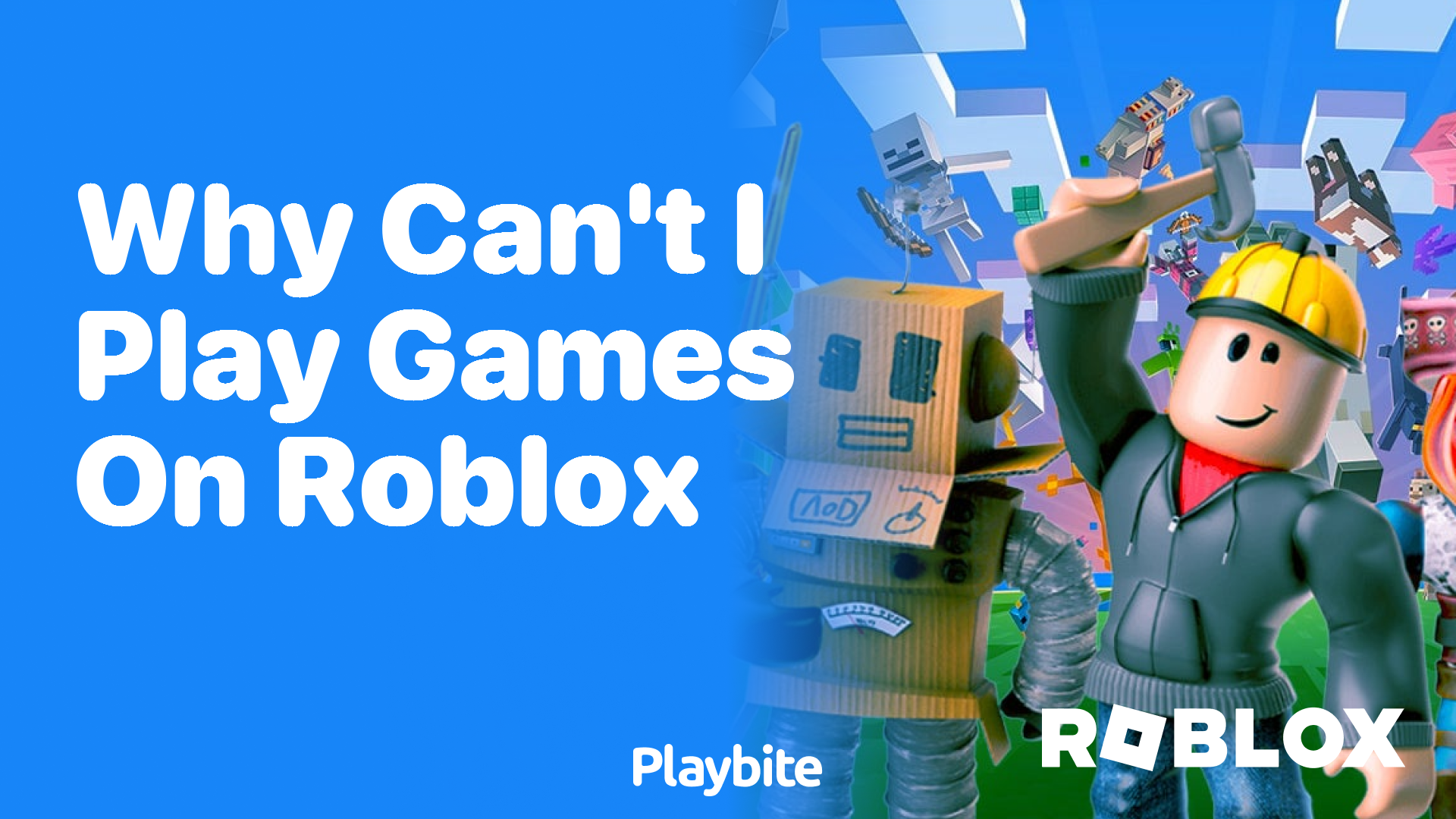 Why Can&#8217;t I Play Games on Roblox?