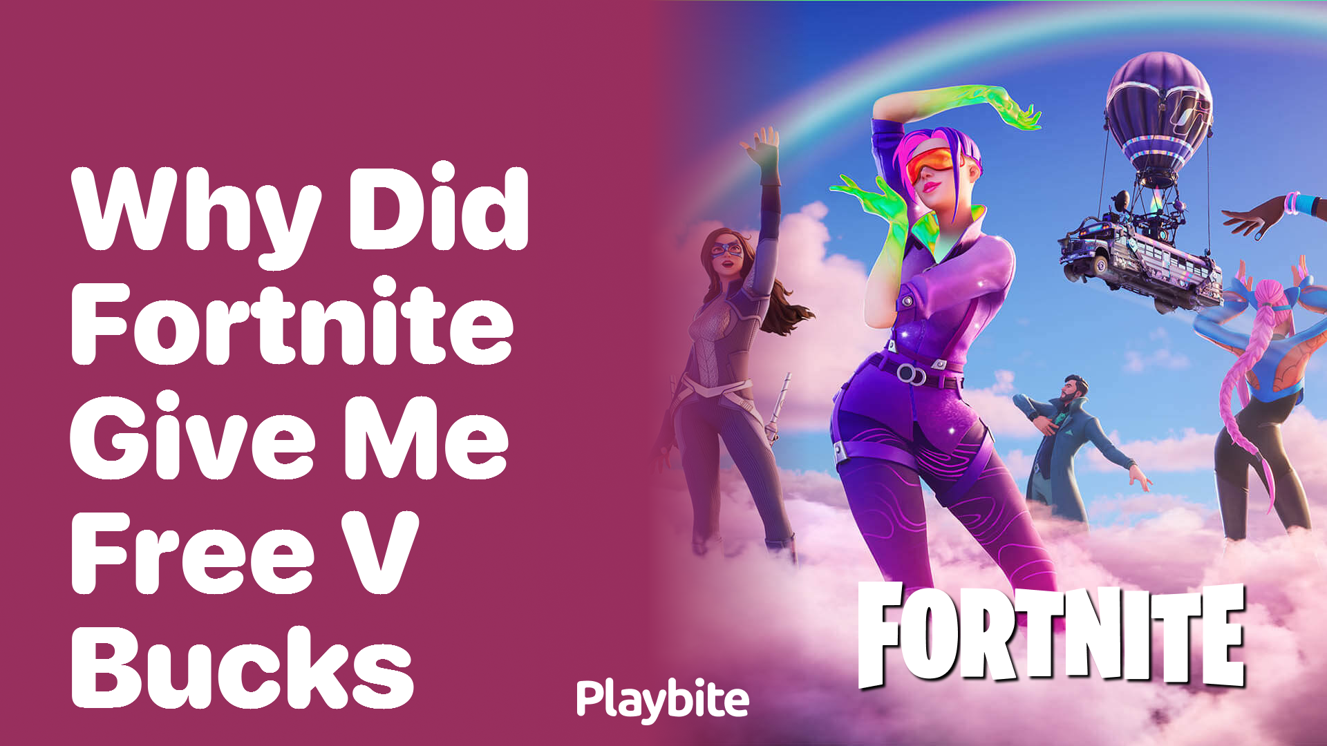 Why Did Fortnite Give Me Free V-Bucks? Unpacking the Surprise!