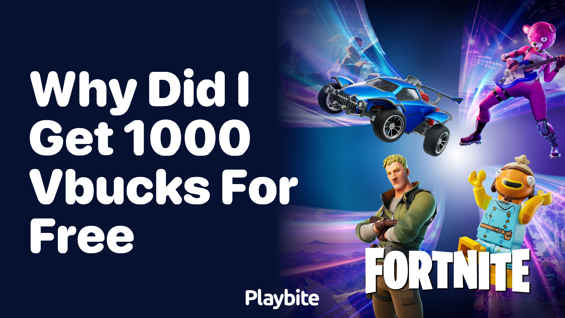 Why Did I Get 1000 V-Bucks for Free in Fortnite?